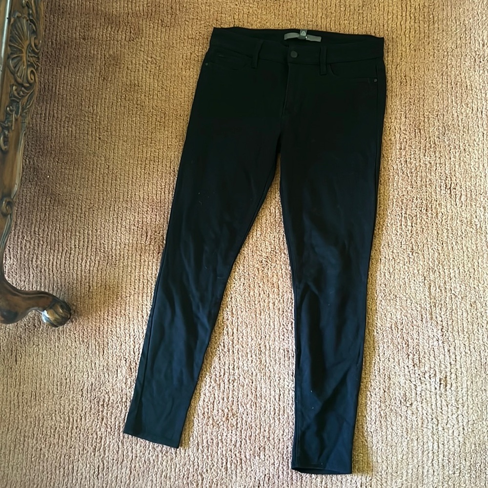 Joe’s Jeans black denim skinny leg pants size 29